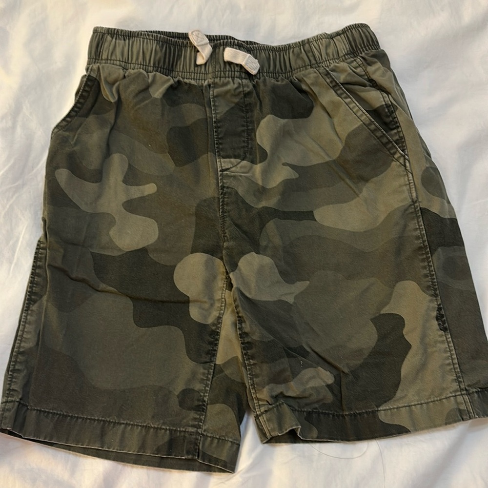 Boys Camo Shorts Lands End M